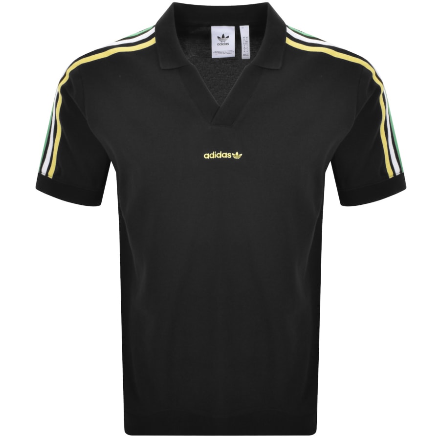 【ADIDAS】Originals Short sleeve POLO T-shirt★追跡可 adidas-space-dyed-polo-shirt-
